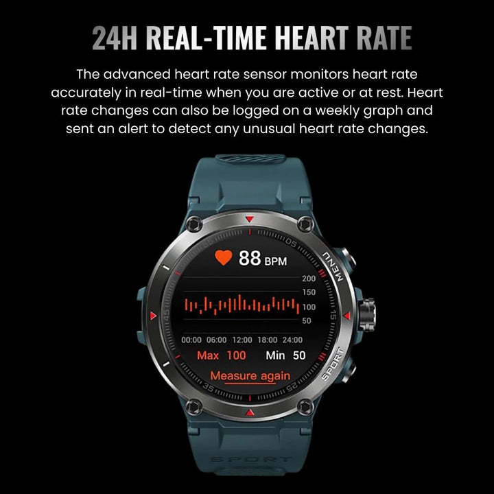 Zeblaze Stratos 2 heart rate monitor