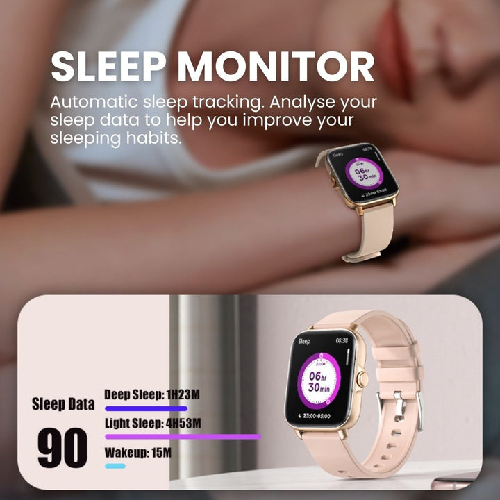 TEBARRA P22 Smartwatch sleep monitor