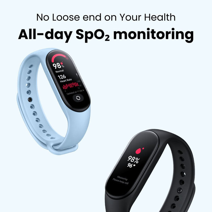 Xiaomi Mi Band 7 blood oxygen monitor