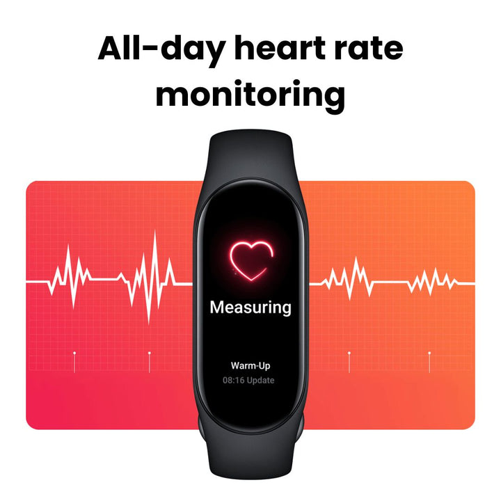 Xiaomi Mi Band 7 heart rate monitor