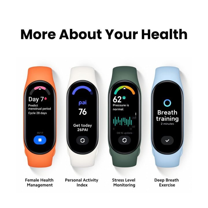 Xiaomi Mi Band 7 health features