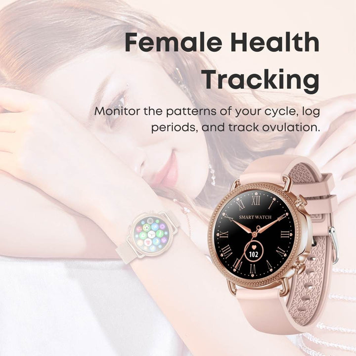 s21 smart watch female health tracking