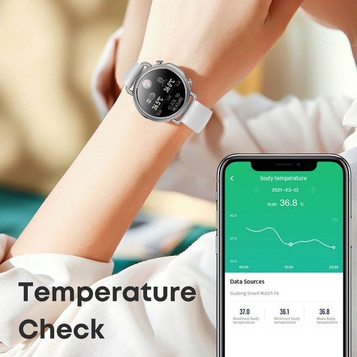 s21 smart watch temperature check