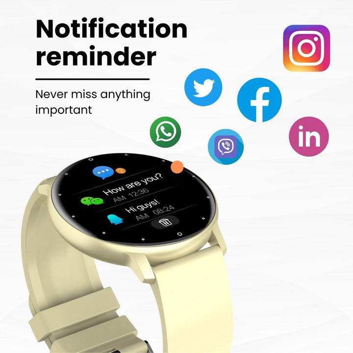 LIGE Smartwatch notifications