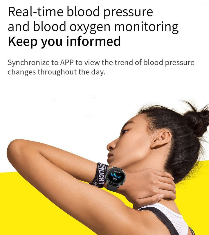 blood pressure and bloog oxygen monitor